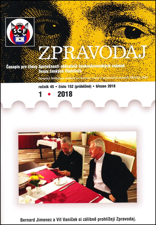 Zpravodaj SSČSZ SČF - 1/2018 Zpravodaj SSČSZ SČF - 1/2018