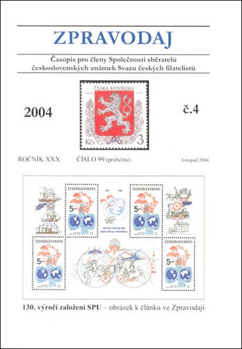 Zpravodaj SSČSZ SČF - 4/2004 Zpravodaj SSČSZ SČF - 4/2004