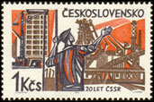 20. výročí osvobození Československa - výstavba