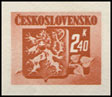 Bratislavské vydání - 2,40 K hnědooranžová