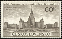 Měsíc čs. - sovětského přátelství - Lomonosova univerzita v Moskvě