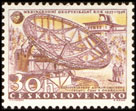 Mezinárodní geofyzikální rok - radioteleskop v Ondřejově