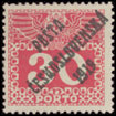 Pošta československá 1919 - Doplatní známky z roku 1908 - 1913 - 30 h červená