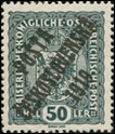 Pošta československá 1919 - Výplatní známky malého formátu z let 1916 - 1918 - 50 h zelená