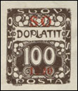 SO 1920 - Doplatní - 100 h hnědá