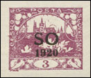 SO 1920 - Výplatní (Hradčany) - 3 h fialová
