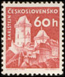 Výplatní známky - hrady a zámky - Karlštejn