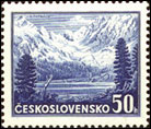 Výstava poštovních známek Bratislava - 50 h modrá