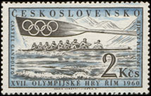 XVII. letní olympijské hry Řím 1960 - závod osmiveslic