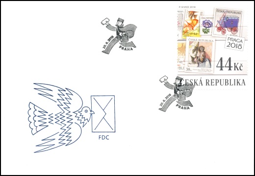 100 let československé poštovní známky - aršík 100 let československé poštovní známky - aršík