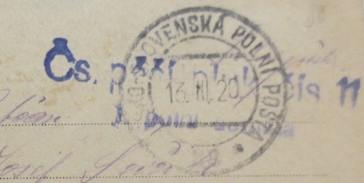 100 let od zřízení polní pošty československé armády 100 let od zřízení polní pošty československé armády