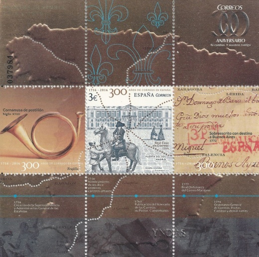 300 let španělské pošty