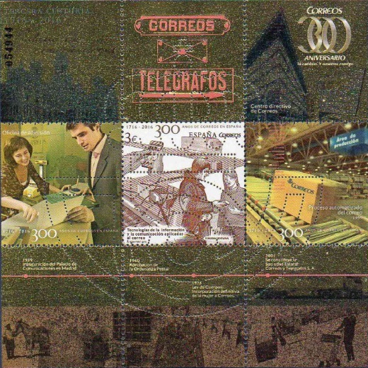 300 let španělské pošty