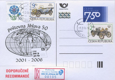 5. výročí poštovny Jihlava 50 5. výročí poštovny Jihlava 50
