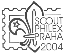 Logo výstavy SCOUNTPHILEX 2004