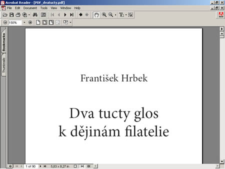 Dva tucty glos k dějinám filatelie ve formátu PDF