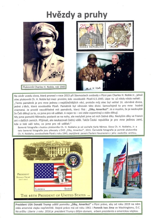 75. výročí osvobození Plzeňska americkou armádou 75. výročí osvobození Plzeňska americkou armádou