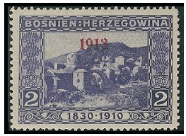 Bosna a Hercegovina: výpomocné vydání 1918 Bosna a Hercegovina: výpomocné vydání 1918