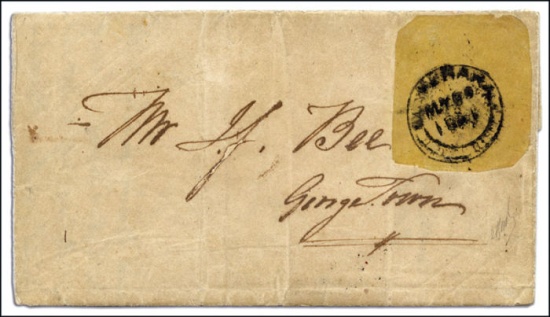 Britská Guyana na světových aukcích a červená 4 centovka z roku 1856 ve sbírce českého filatelisty Britská Guyana na světových aukcích a červená 4 centovka z roku 1856 ve sbírce českého filatelisty