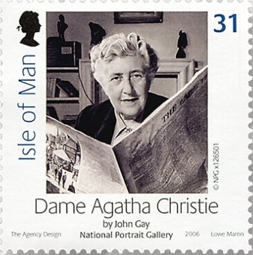 Britské známky AGATHA CHRISTIE Britské známky AGATHA CHRISTIE