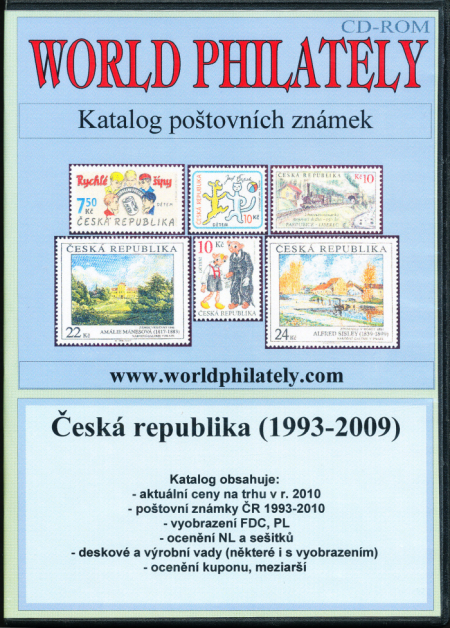 Ceník poštovních známek - Česká republika (1993-2009) - World Philately 2010 - NOVINKA! Ceník poštovních známek - Česká republika (1993-2009) - World Philately 2010 - NOVINKA!