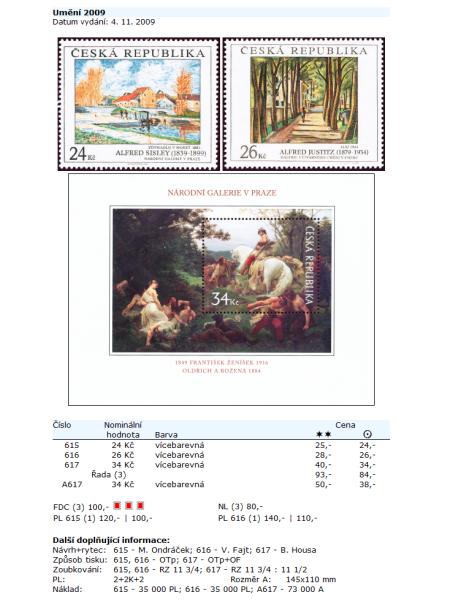 Ceník poštovních známek - Česká republika (1993-2009) - World Philately 2010 - NOVINKA! Ceník poštovních známek - Česká republika (1993-2009) - World Philately 2010 - NOVINKA!