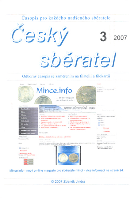 Český sběratel 3/2007 Český sběratel 3/2007