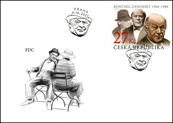 Čeští herci a herečky Bohumil Záhorský a Jiřina Šejbalová Čeští herci a herečky Bohumil Záhorský a Jiřina Šejbalová