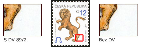 ZP 89/2 - modrá ryska za levou zadní nohou