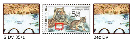ZP 35/1 - černá svislá ryska nad ZOO