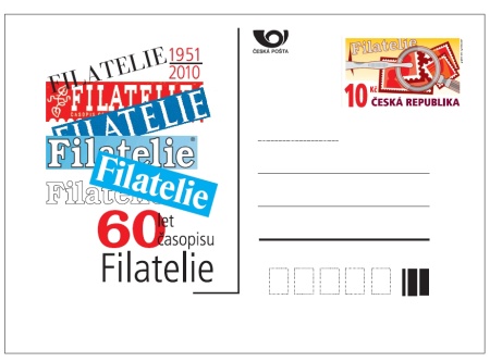 Dopisnice k 60. výročí časopisu Filatelie Dopisnice k 60. výročí časopisu Filatelie