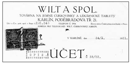 Doplňující informace k perfinu WILTA Doplňující informace k perfinu WILTA