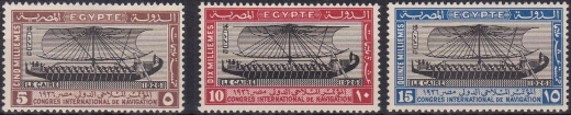 Dopravní náměty na egyptských známkách Dopravní náměty na egyptských známkách