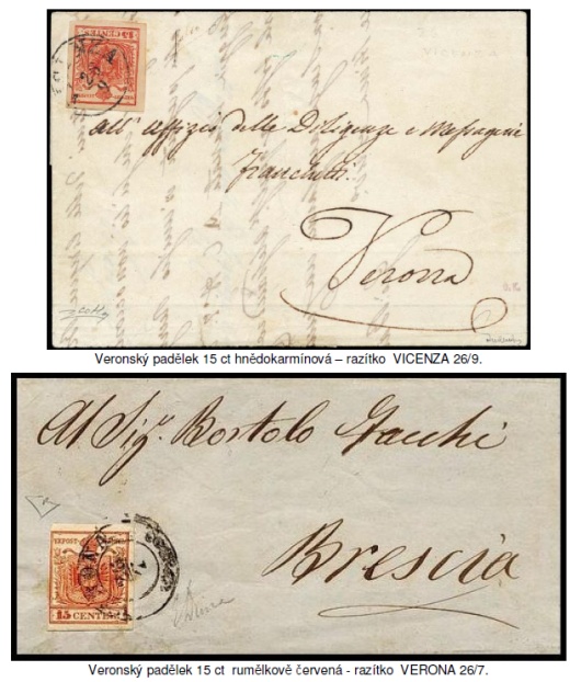 Emise 1850 v měně CENTIMES - padělky ke škodě pošty Emise 1850 v měně CENTIMES - padělky ke škodě pošty