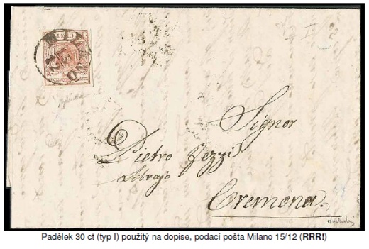 Emise 1850 v měně CENTIMES - padělky ke škodě pošty Emise 1850 v měně CENTIMES - padělky ke škodě pošty