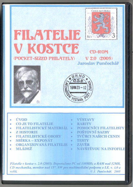 Encyklopedie Filatelie v kostce na CD Encyklopedie Filatelie v kostce na CD