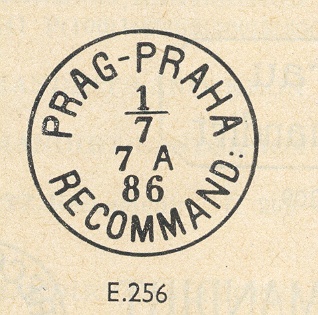 Falza celistvostí frankovaných známkou 50 Kreuzer rakouské emise z roku 1867 Falza celistvostí frankovaných známkou 50 Kreuzer rakouské emise z roku 1867