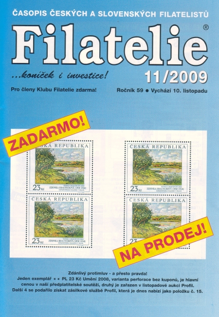 Filatelie 11/2009 Filatelie 11/2009