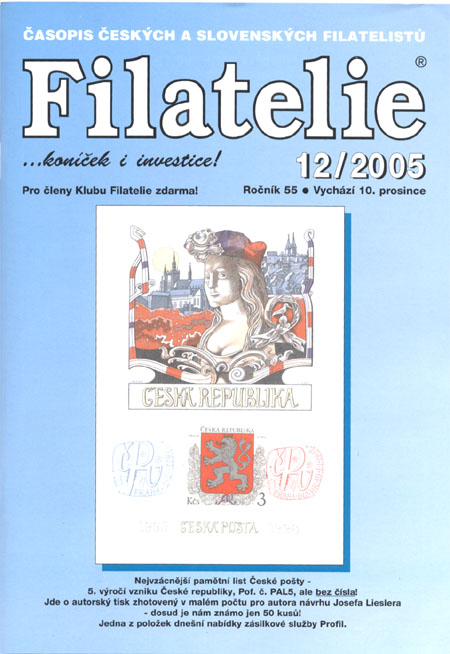 Filatelie 12/2005 Filatelie 12/2005