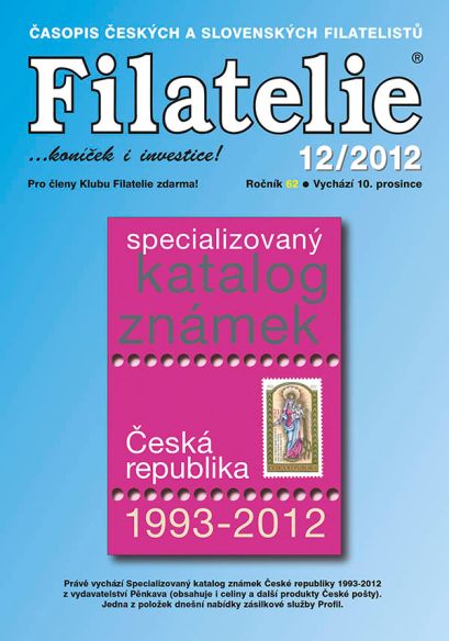 Filatelie 12/2012 Filatelie 12/2012