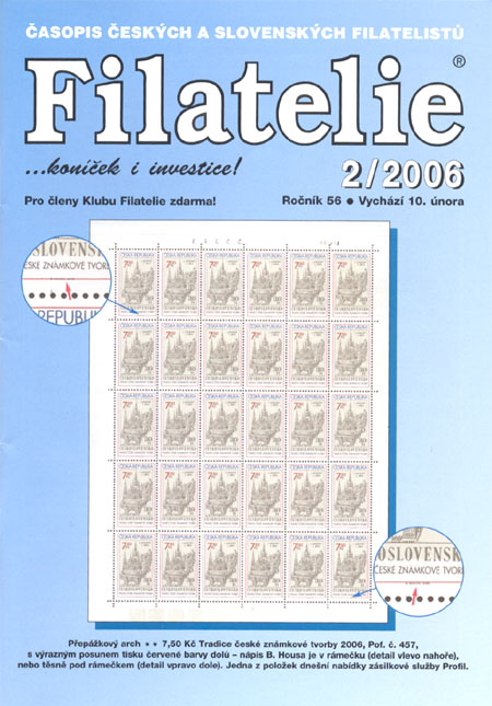 Filatelie 2/2006 Filatelie 2/2006