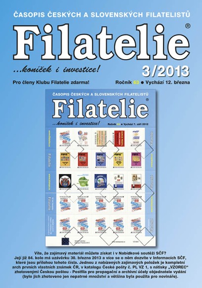 Filatelie 3/2013