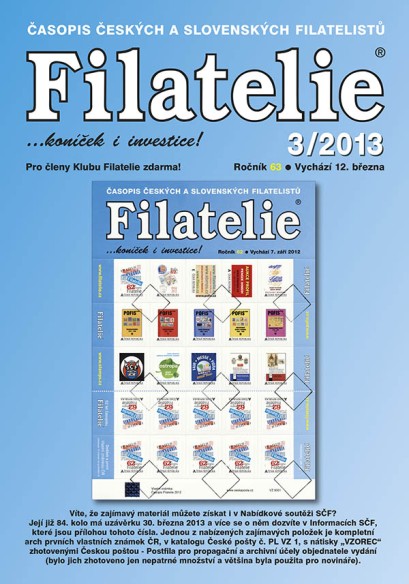 Filatelie 3/2013 Filatelie 3/2013