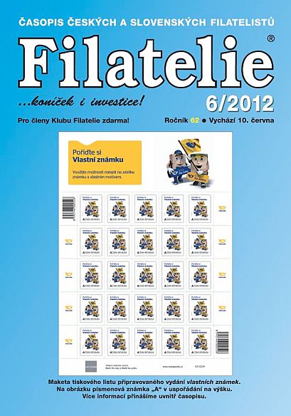 Filatelie 6/2012 Filatelie 6/2012