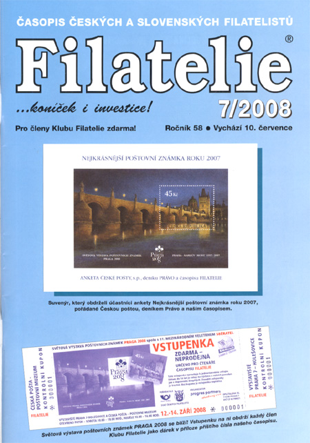 Filatelie 7/2008 Filatelie 7/2008