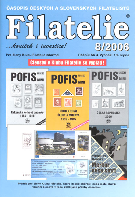 Filatelie 8/2006 Filatelie 8/2006