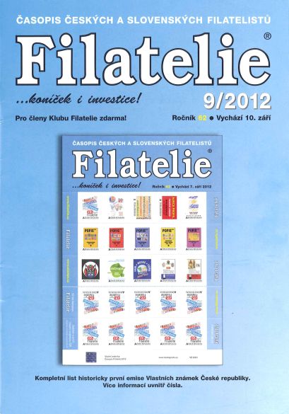 Filatelie 9/2012