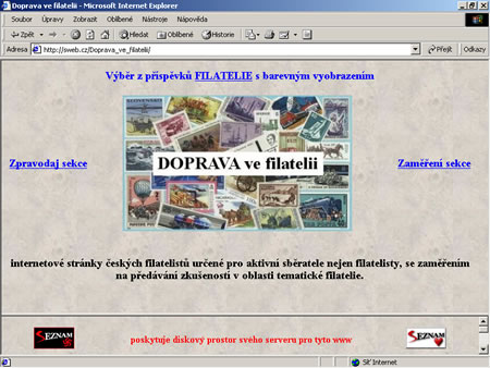 Filatelie a internet XV. Filatelie a internet XV.