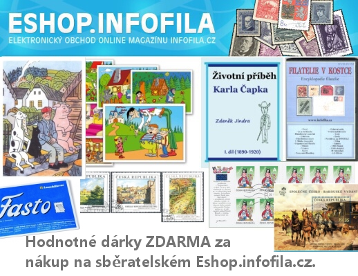 Filatelistické dárky za nákup na Eshop.infofila.cz Filatelistické dárky za nákup na Eshop.infofila.cz