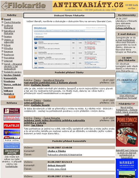 Filokartie.cz - internetový magazín pro sběratele pohlednic Filokartie.cz - internetový magazín pro sběratele pohlednic